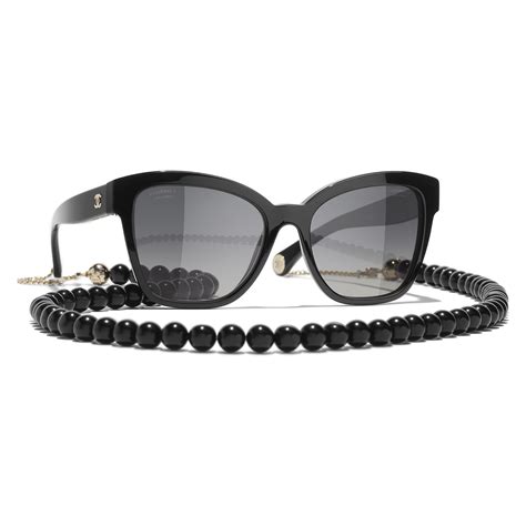 lentes negros chanel|gafas chanel de sol.